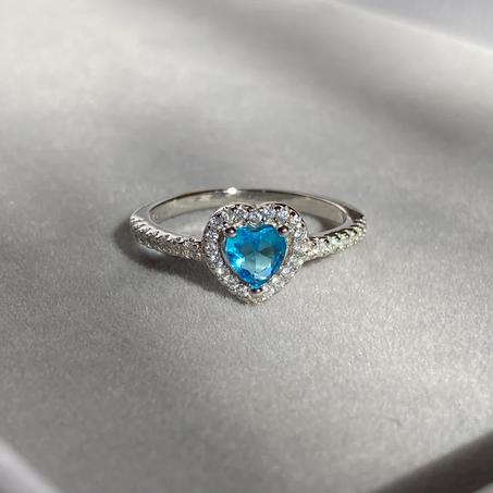 💙BAGUE AEGRNT PANDORA BLEU