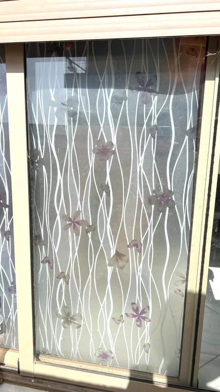 🌸 بلاستيك ديكوري للنوافذ👀