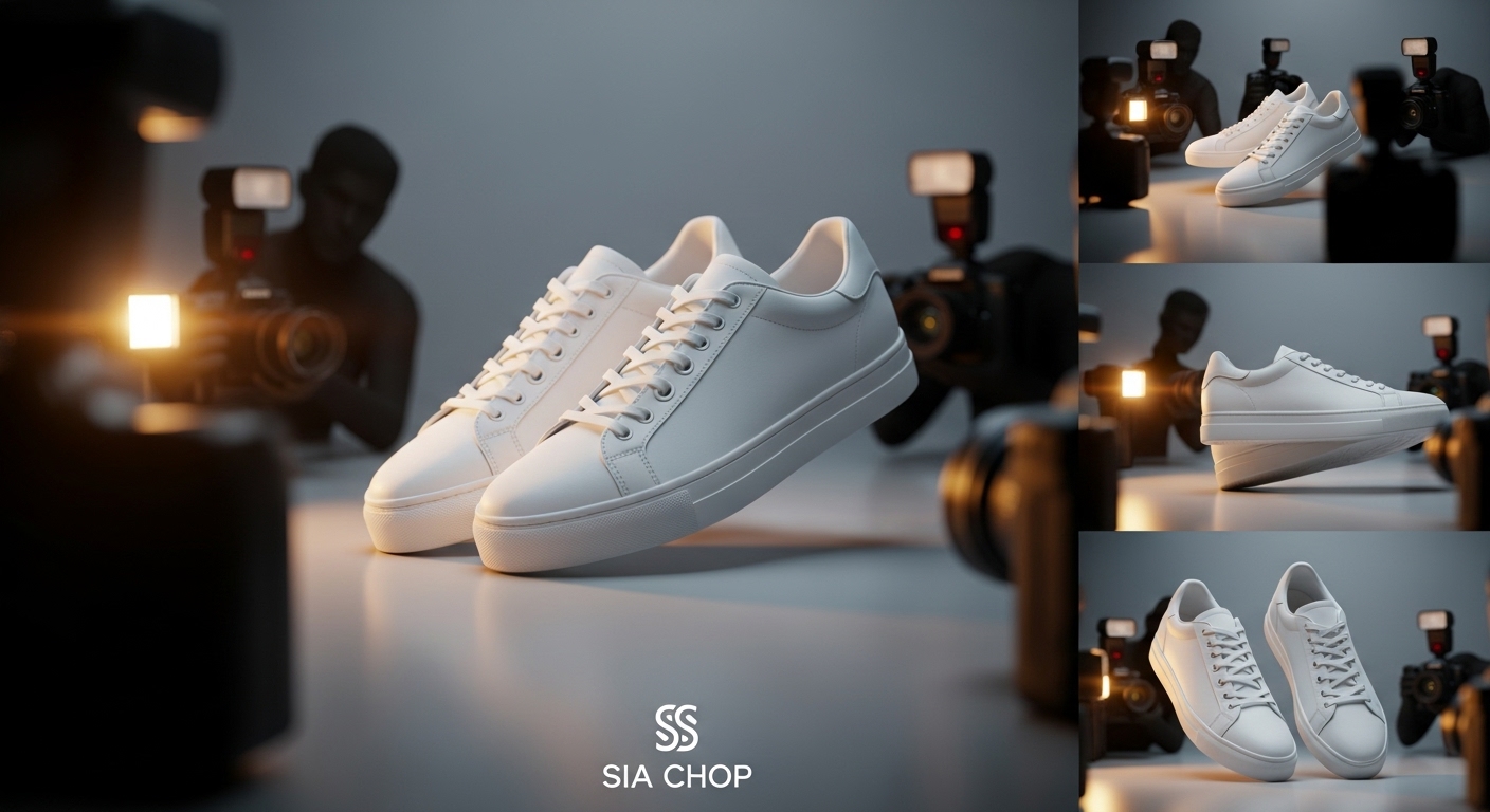 white shoes