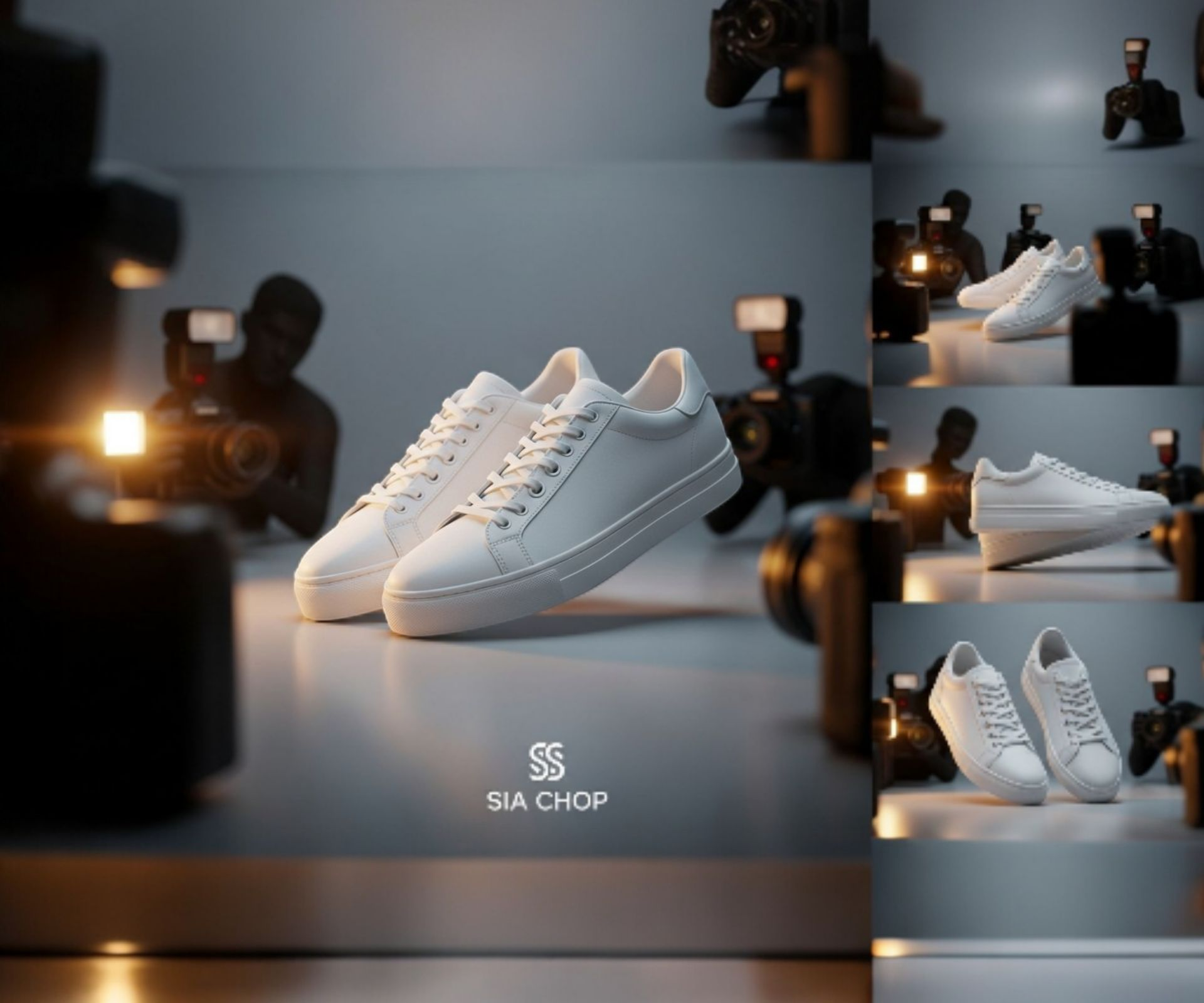 white shoes
