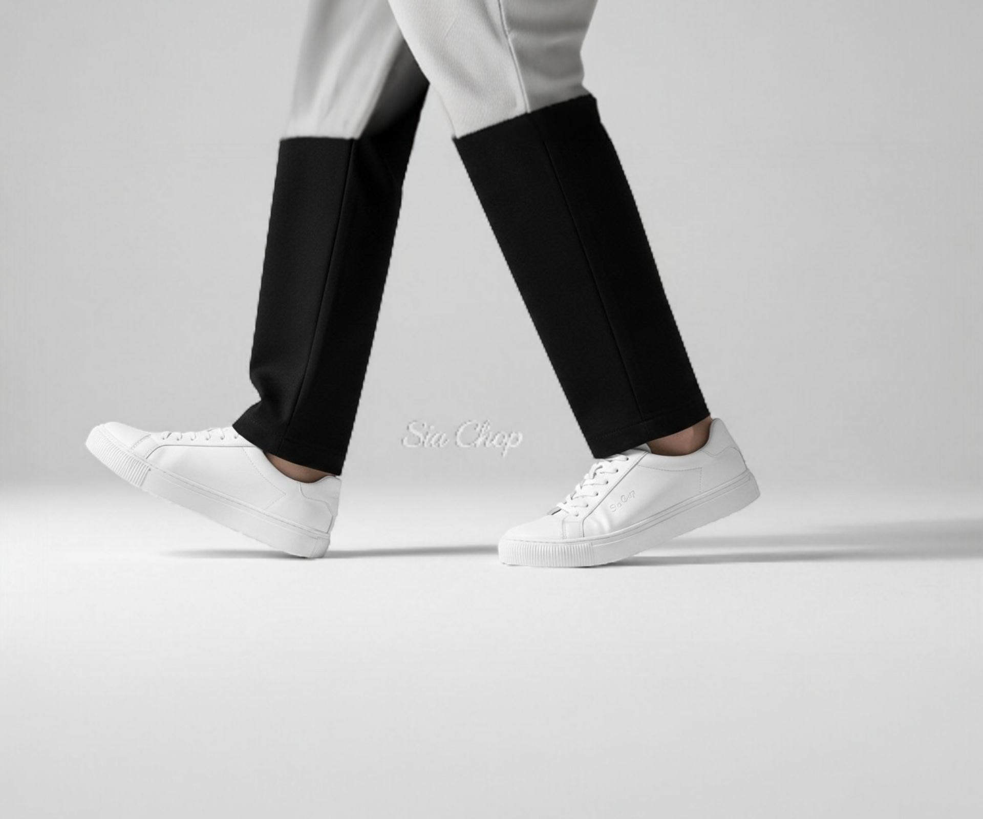 white shoes