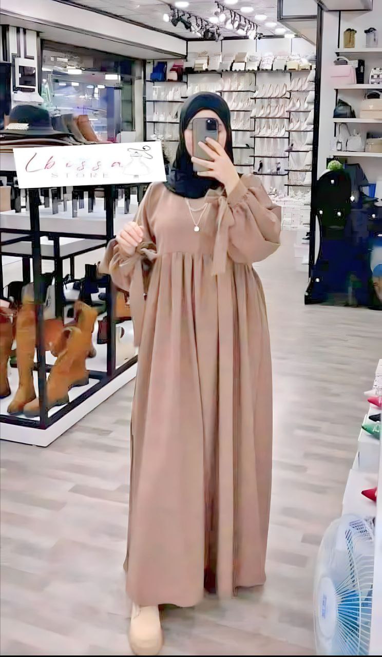 عباءة نسائية جديدة انيقة رمضانية ومتالية للنساء المسلمات المحجبات