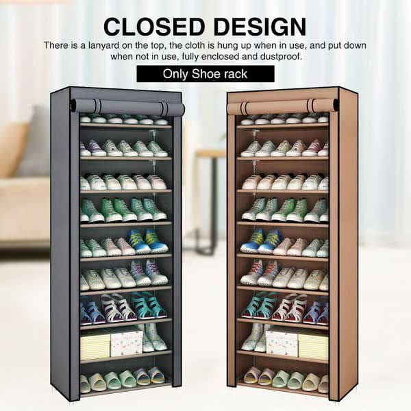 منظم الاحذية متعدد المستويات 10 shoe cabinet