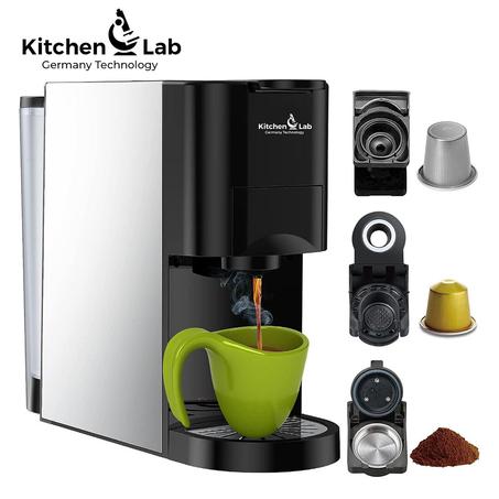 Cafetière Expresso Multi-Capsules 3En1