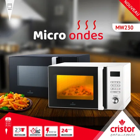 MICRO-ONDE 23L CRISTOR