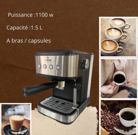 Machine à café ☕️ #Cristor