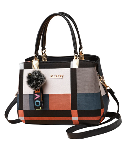 حقيبةيد  نسائية عصرية ،  حقيبة كروس كتف واحدة أوروبية وأمريكية