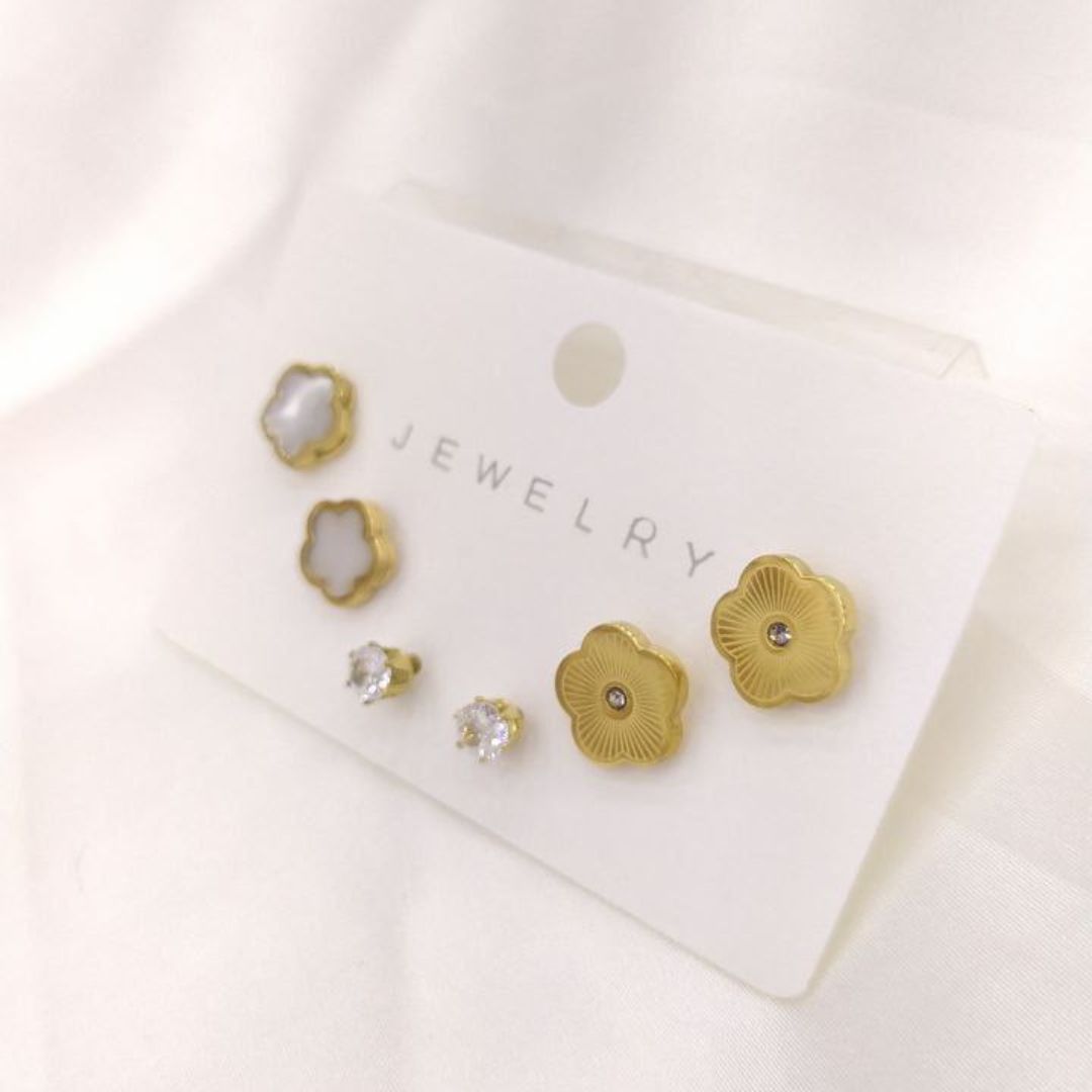 Boucles D'oreilles Trio