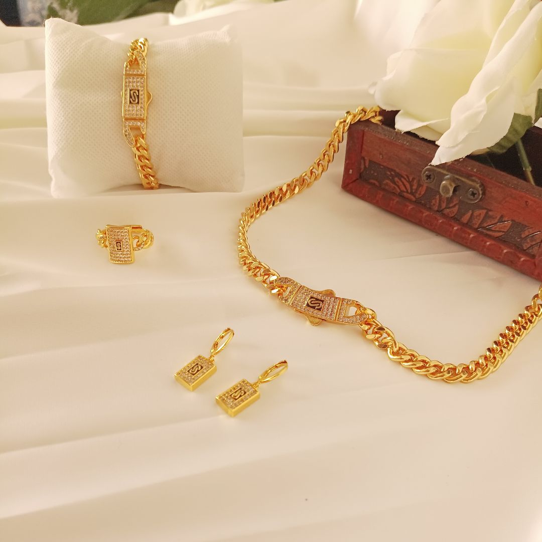 Parure Monaco en Plaque Or