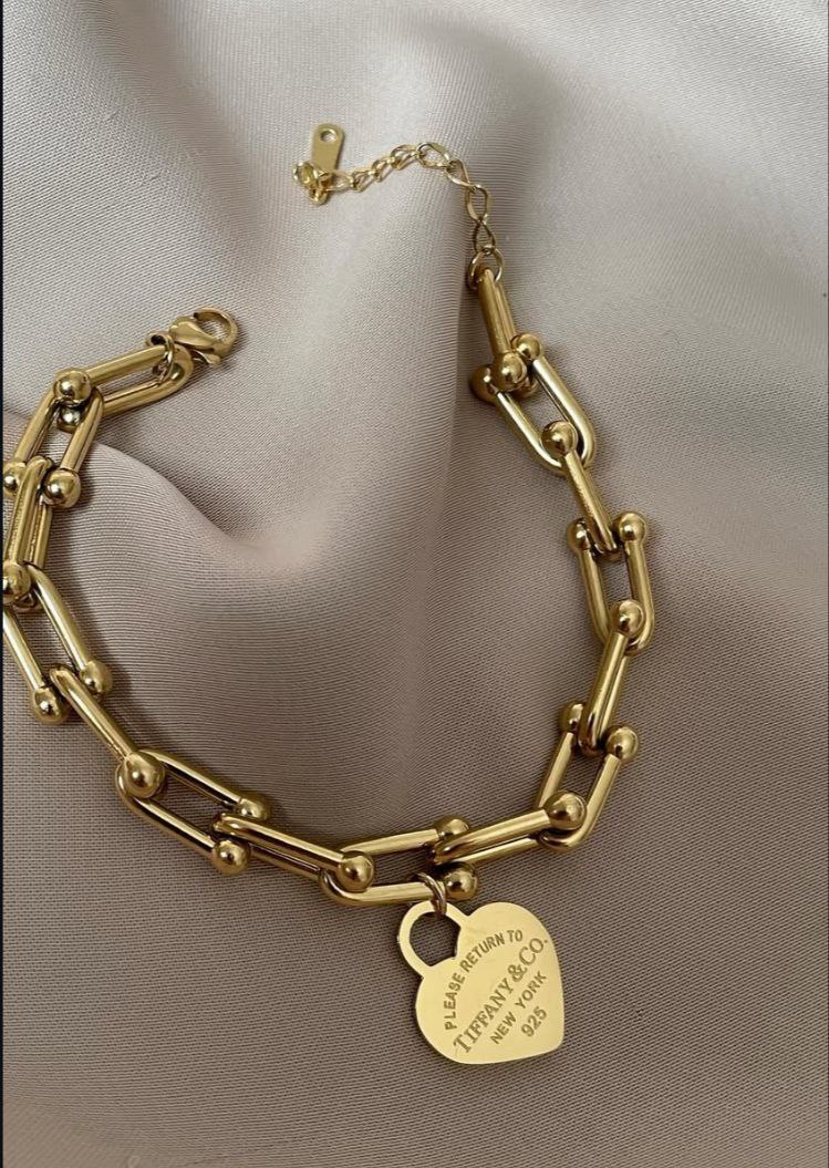Braclet Tiffany En Acier Inoxydable