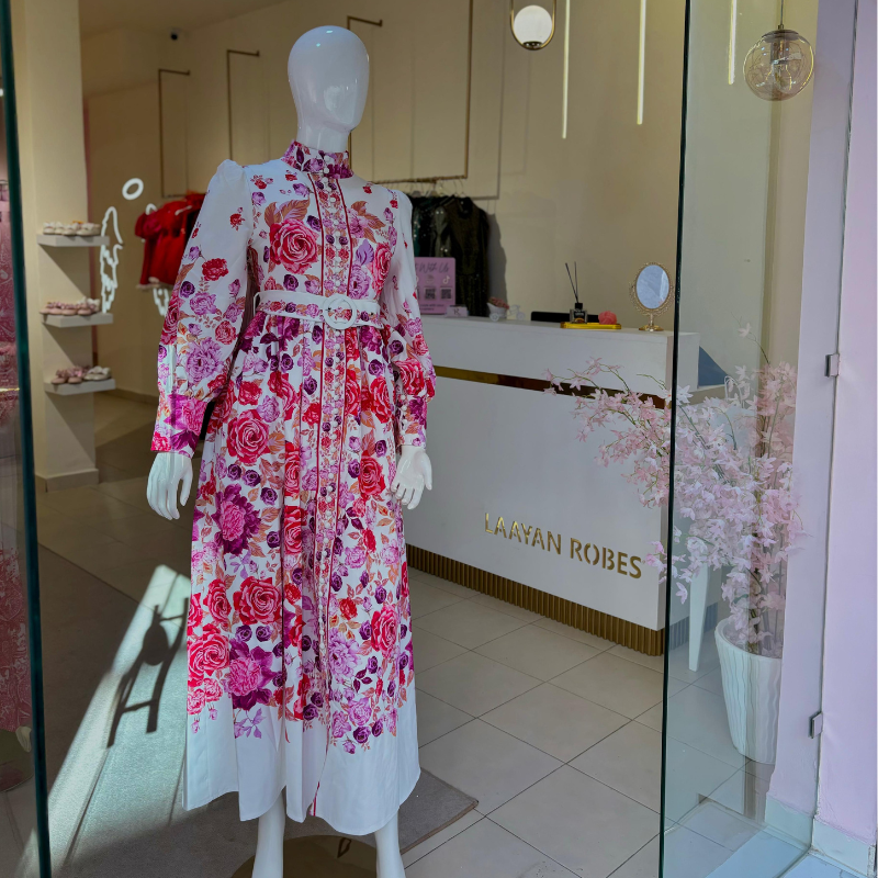 ROBE Zimmermann ROSE floral