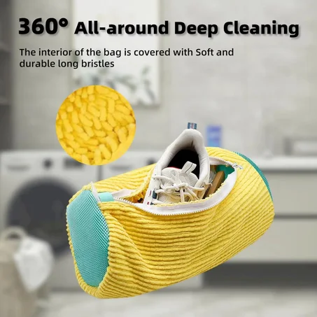 sac à chaussures en filet حقيبة غسيل أحذية شبكية