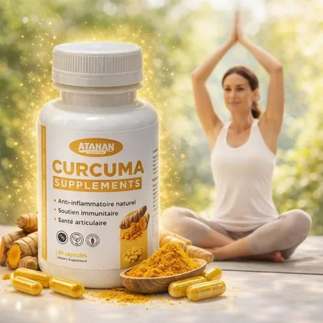 ATANAN Curcuma مكمل غذائي بالكركم