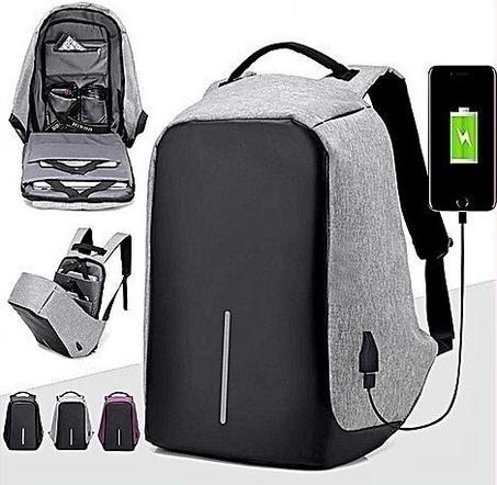 Bolsa de computadora profesional de recompensa por robo y agua con puerto de carga usb para altavoz escolar