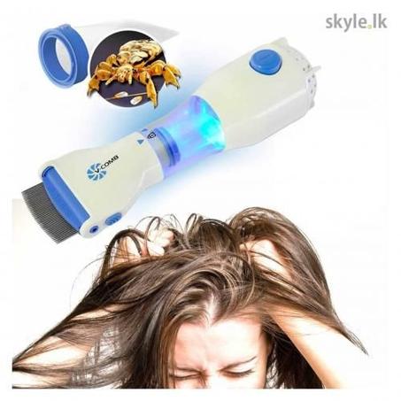 El original peine eléctrico original V-Comb Capture - el peine para piojos y liendres