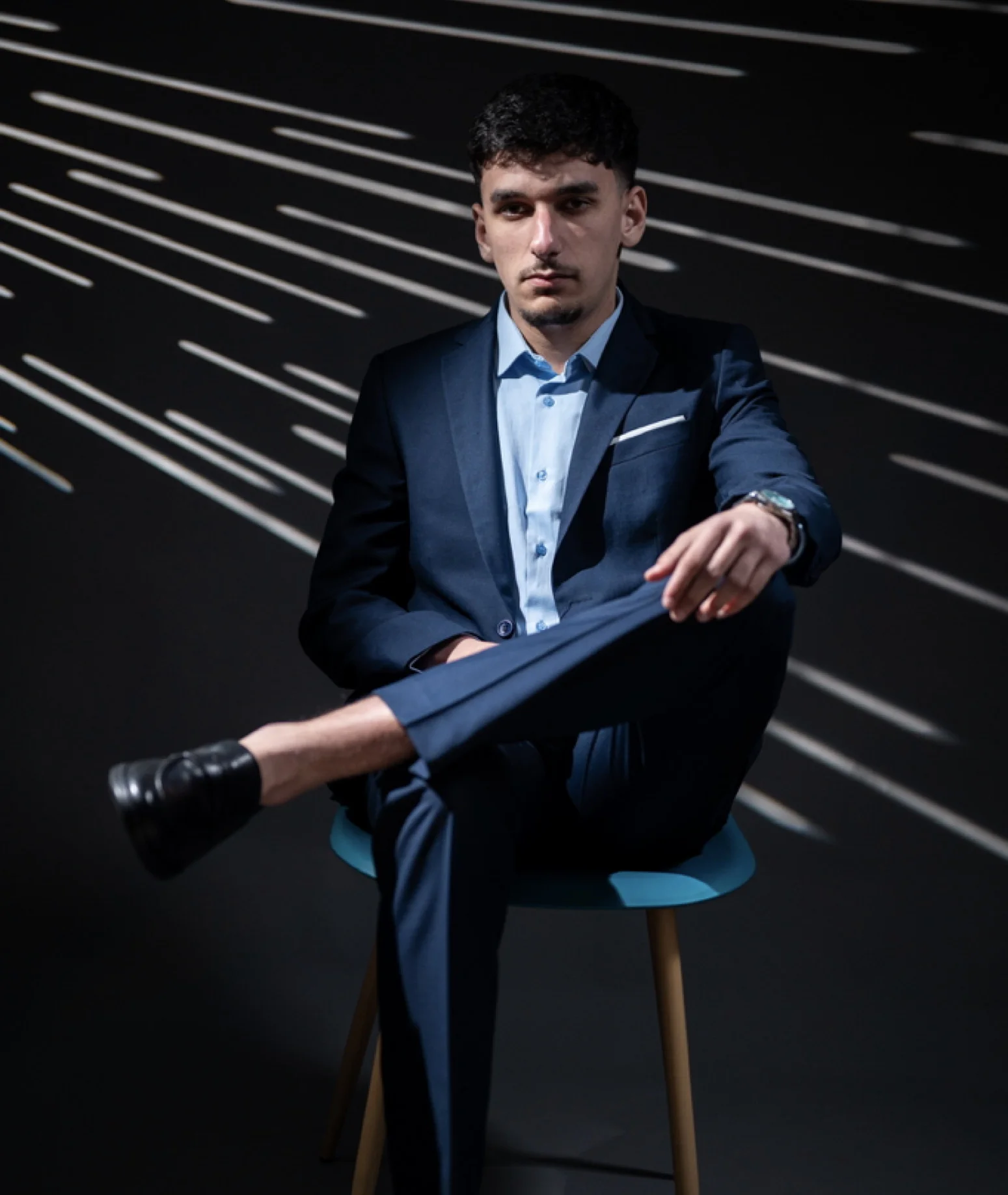 Blue Suit