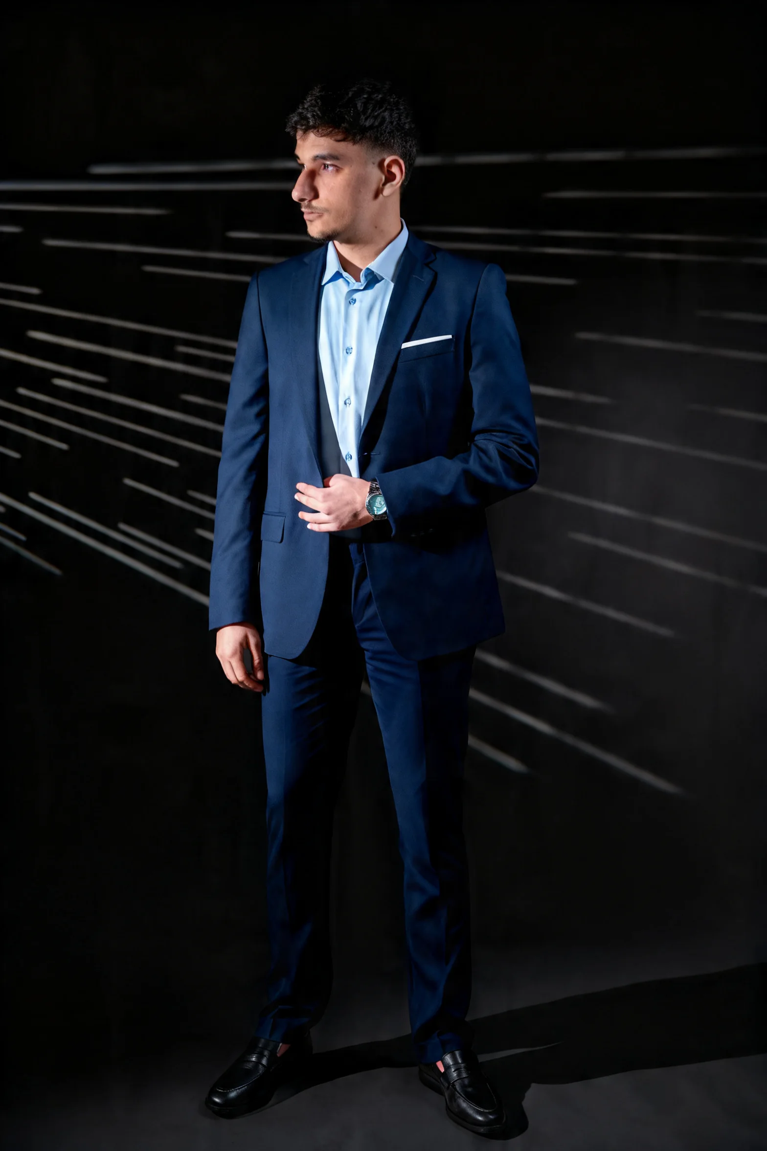 Blue Suit