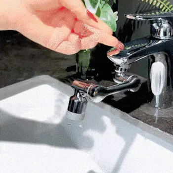 Robinet d'extension pivotant à 1080 degrés avec filtre, robinet