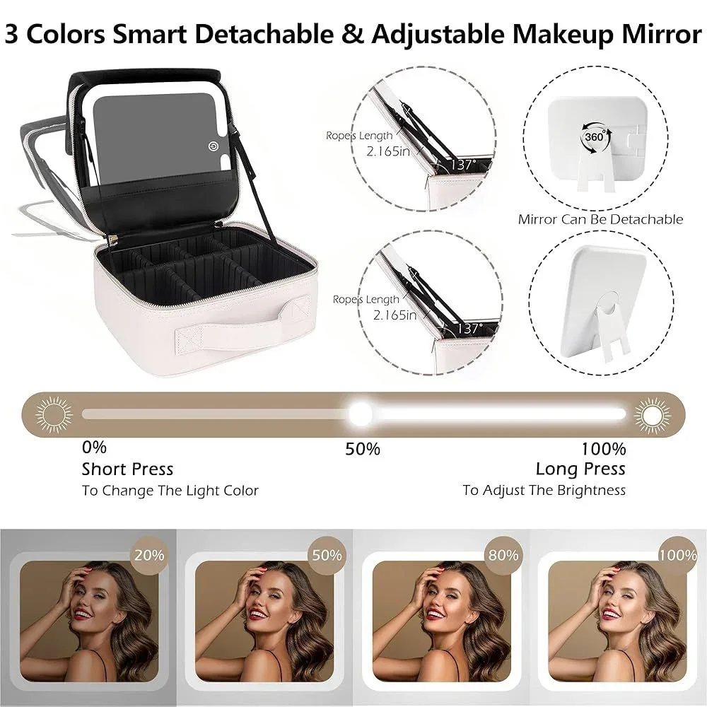 LED Makeuptrain case