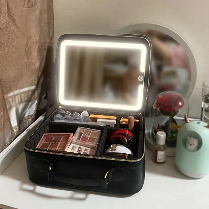 LED Makeuptrain case