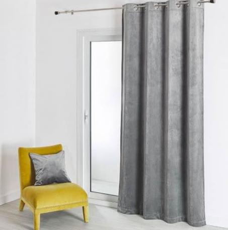 Rideaux Velours  1.40 x2.30 -2 Pieces