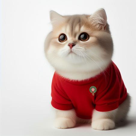 قميص المنتخب المغربي للقطط