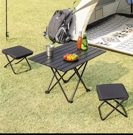 Silla plegable ultra compacta con funda