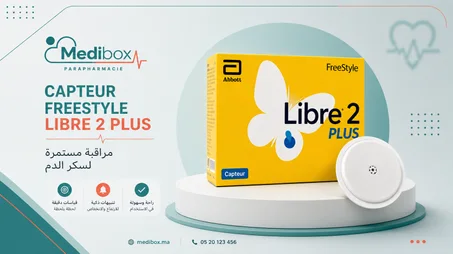 Capteur FreeStyle Libre 2 Plus – Surveillance Continue de la Glycémie