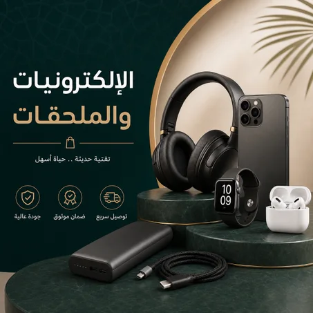 الإلكترونيات والملحقات