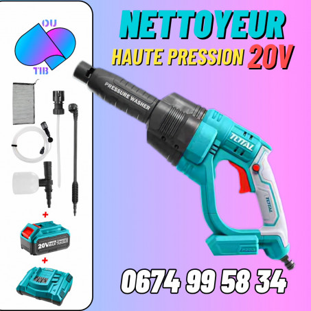 Nettoyeur Haute Pression Sans Fil 20V Total TPWLI20084