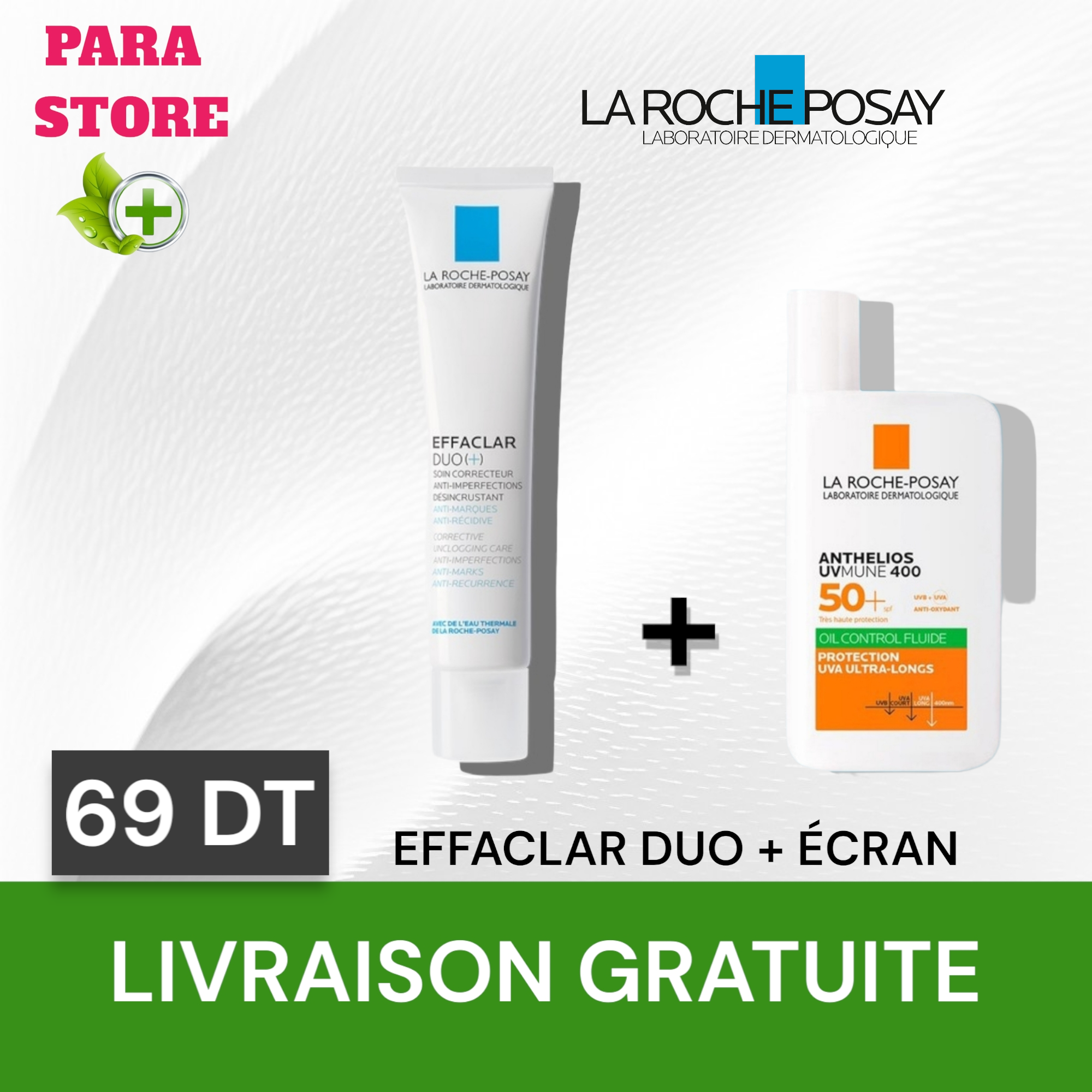 LA ROCHE POSAY EFFACLAR DUO + LA ROCHE POSAY ANTHELIOS UVMUNE 400