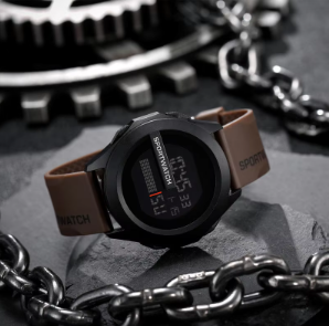 Montre Lumière Nocturne 2025 – Électronique & Imperméable