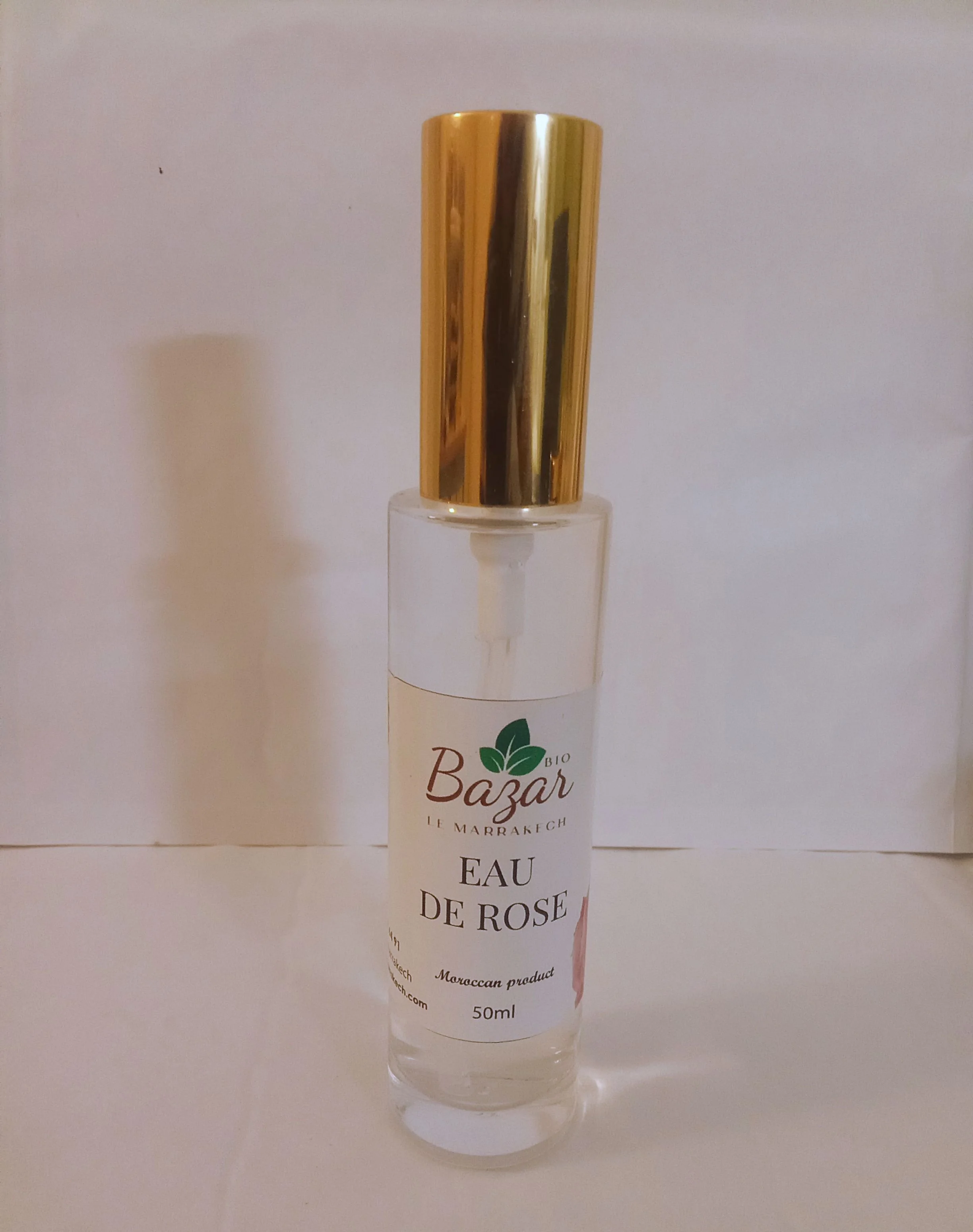 Pure eau de rose du maroc 50 ml Certifié ISO 22716