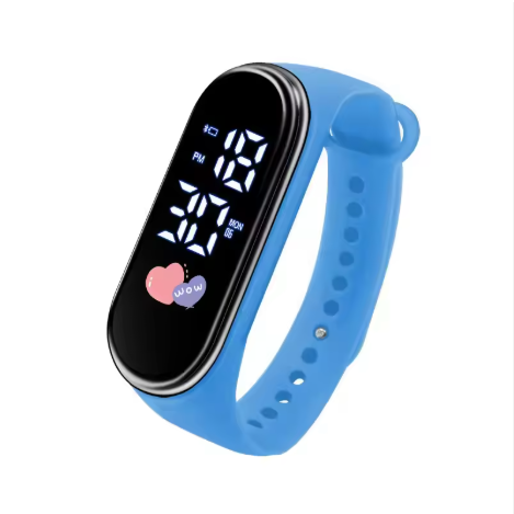 Montre Numérique LED Étanche Pour Enfants