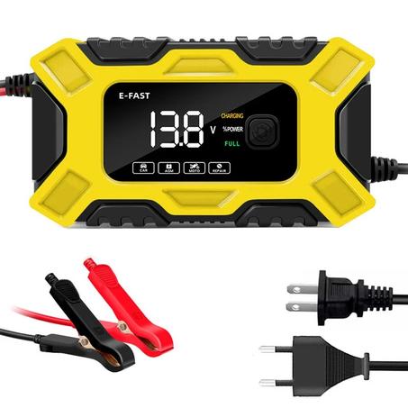Chargeur de Batterie Intelligent Portable Rapide Automatique 12V/24V