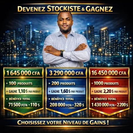 DEVENEZ FRANCHISÉ (STOCKISTE) SAG7 CAMEROUN ENTREPRENEZ DANS L’INDUSTRIE DU BIEN-ÊTRE ET GÉNÉREZ DES REVENUS DURABLES