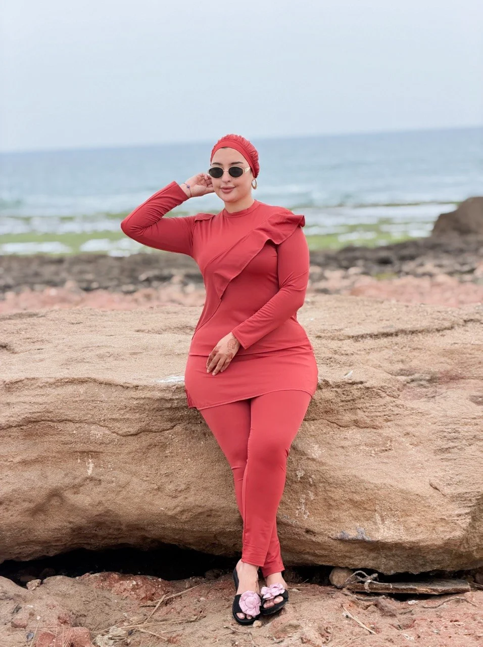 burkini à volants