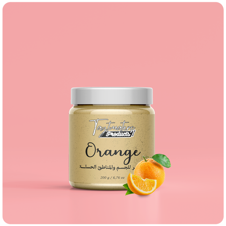 مقشر للجسم والمناطق الحساسة باليمون