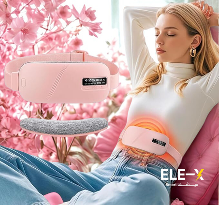 “الحل الفوري لآلام الدورة… دفا ومساج كيهدّيوك فـ 3 دقائق!”