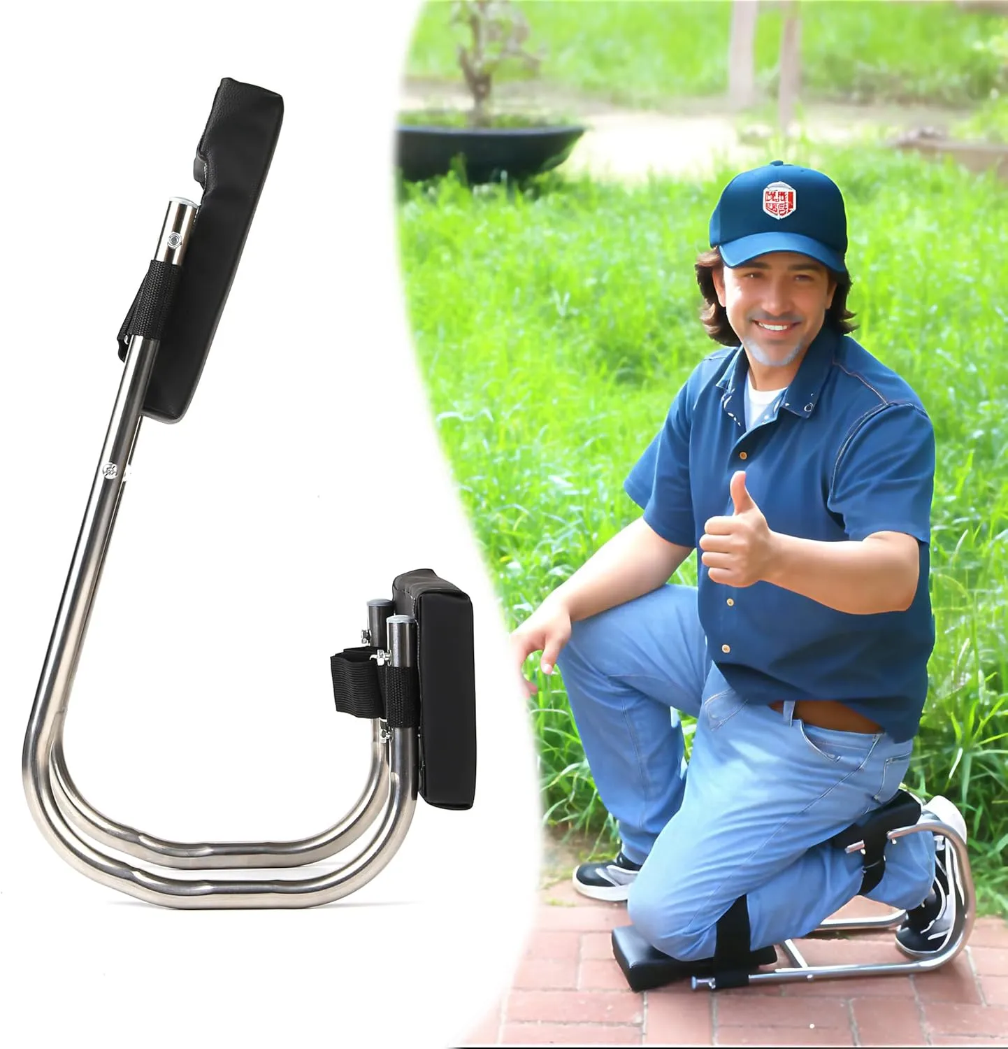 مقعد ركبة محمول