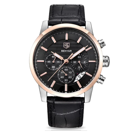 BENYAR Montres Hommes G-Black.