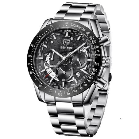 BENYAR – montre de luxe à Quartz pour hommes,chronographe, 5120