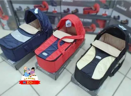 محفضة اطفال المحمولة من نوع Mon bebe في ثلاثة الوان