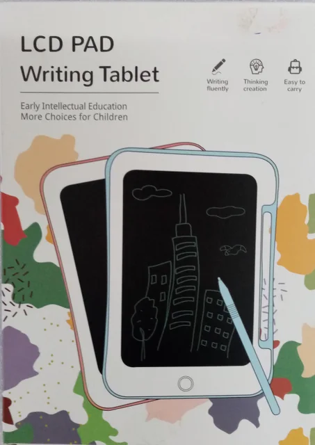 لوح رسم للكتابة الإبداعية بوصة المفكرة لوحة رسم رقمية LCD لوحة إعلانات بخط اليد ألعاب تعليمية للأطفال