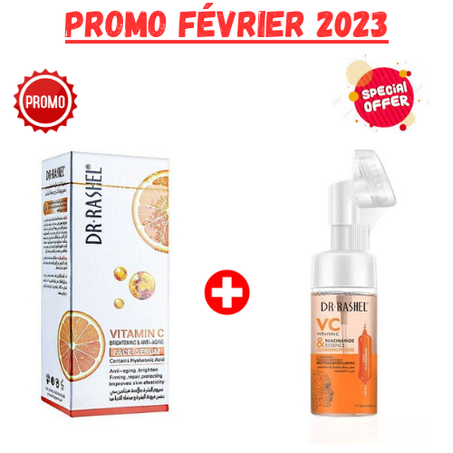 Pack soin de visage à la vitamine c - 2 pièces