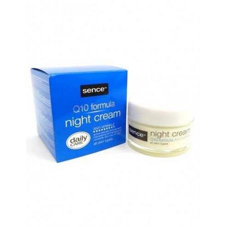 Crème de nuit pour visage Q10 - 50 ml