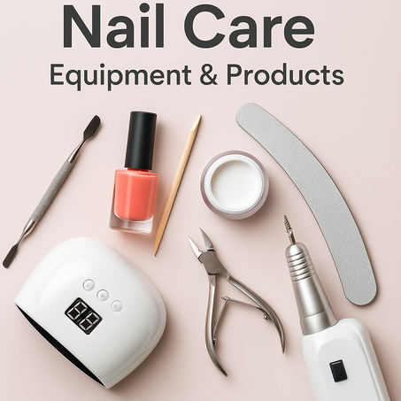 معدات و منتجات العناية بالأظافر