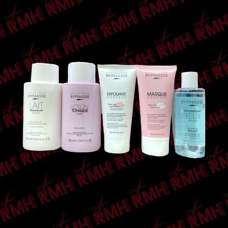 طقم العناية بالوجه  الاحترافي BYPHASSE سبع  قطع