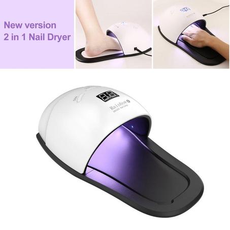 Nail Lamp 48W Uv Led Lamp Rainbow Nail 2 in 1