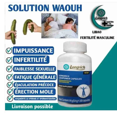 COMPLEMENT DE FERTILITE POUR HOMME